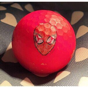 🔥🔥 Vintage Volvik Vivid Marvel X Character Golf  (Spider-Man Red)